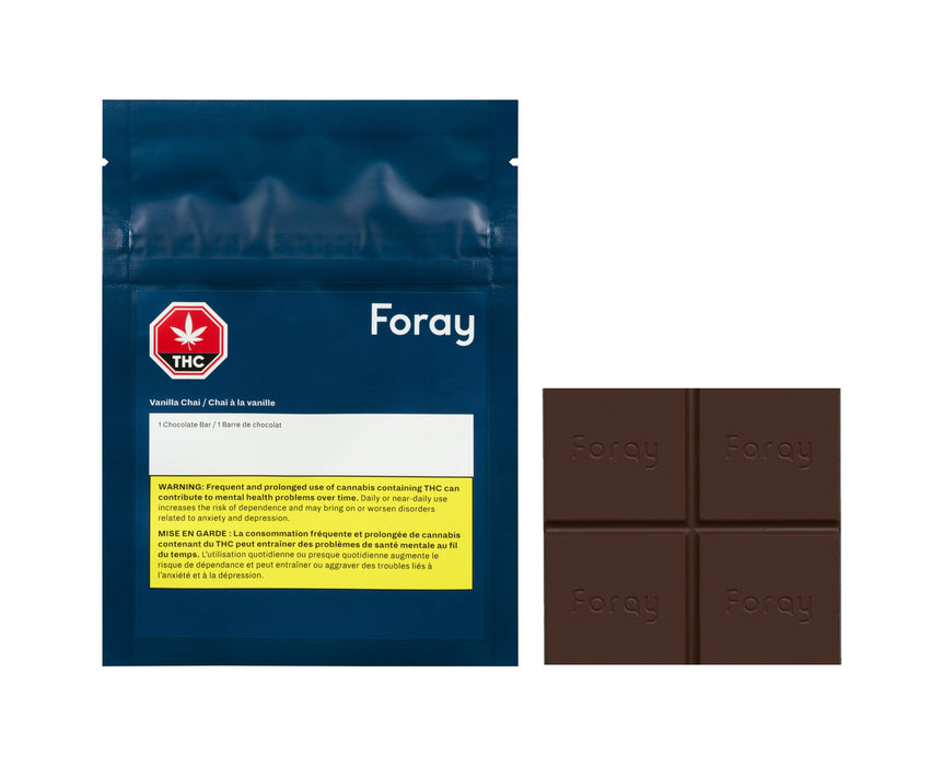 Foray - 10 mg Vanilla Chai Chocolate Square