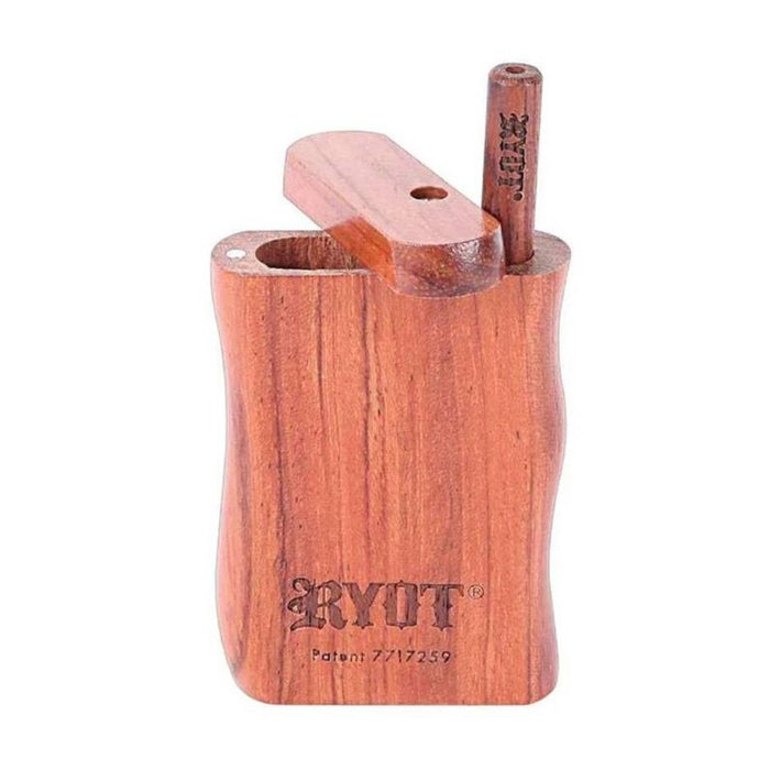 RYOT - Wooden Magnetic Poker Box w/ Matching Taster Bat