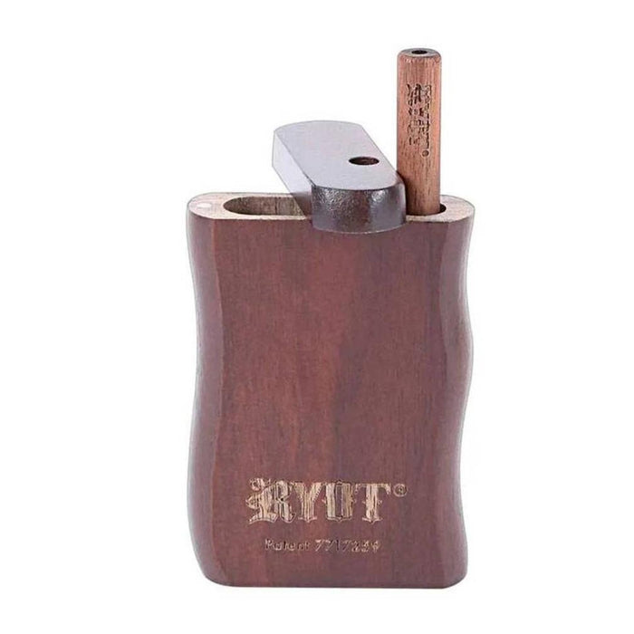 RYOT - Wooden Magnetic Poker Box w/ Matching Taster Bat