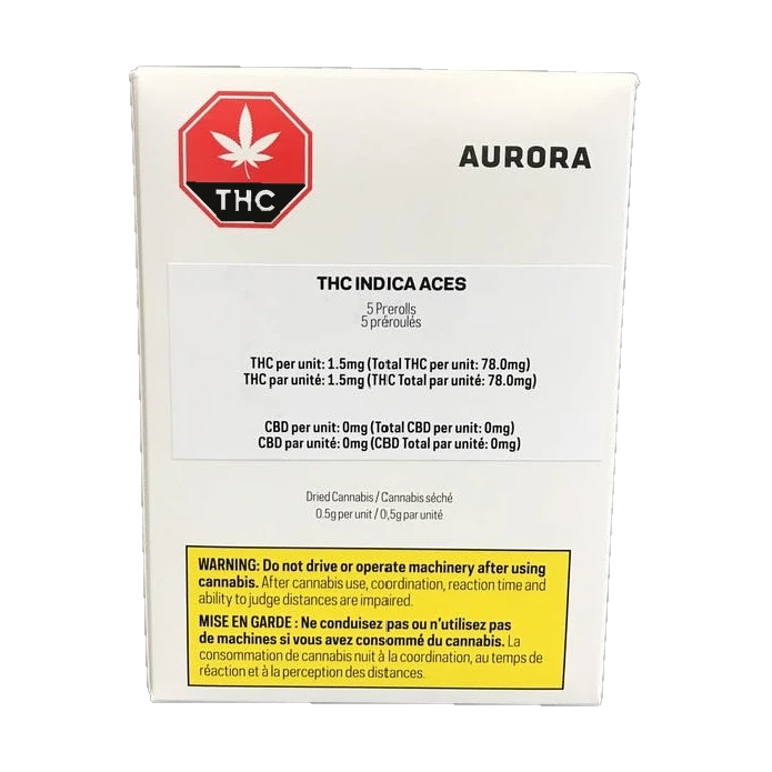 Aurora - Pre-rolled THC Indica Aces