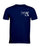 Delta 9 Men's T-Shirt - Delta 9 Cannabis Logo - Navy