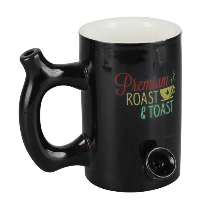 H/F - Premium Roast & Toast Ceramic Mug w/ Pipe