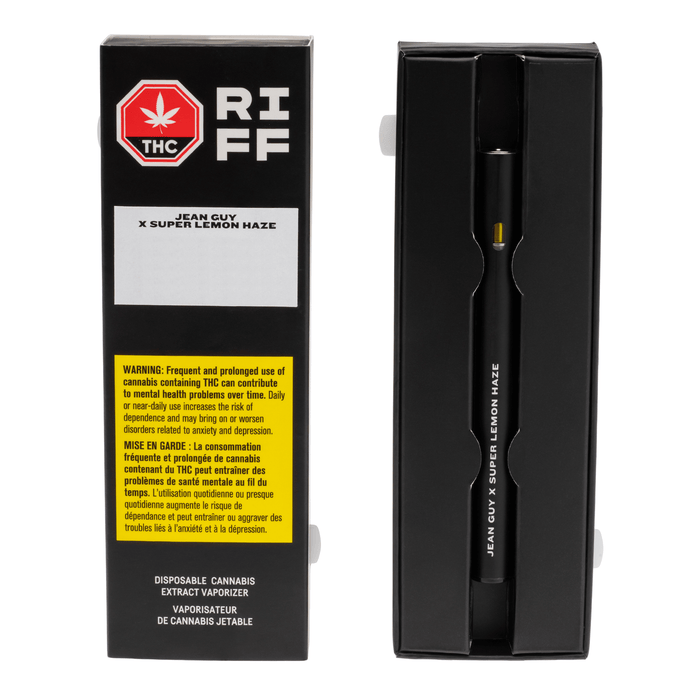 Riff - Jean Guy Super Lemon Haze Vape - Single Use with Battery