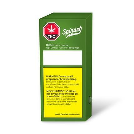 Spinach - Diesel Vape - Cartridge 5/10