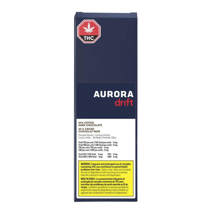 Aurora Drift - 64% Cocoa 2.0 mg Dark Chocolate